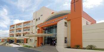 Picture of La Catolica Hospital building